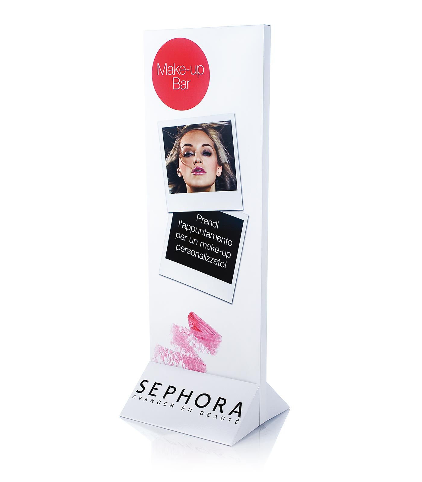espositore bifacciale SEPHORA