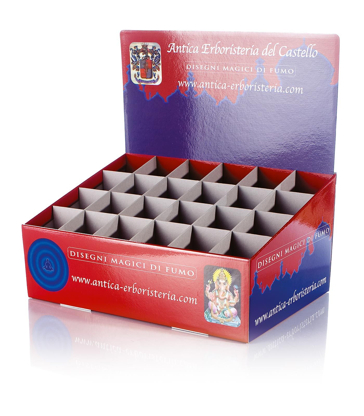 espositore da banco ANTICA ERBORISTERIA