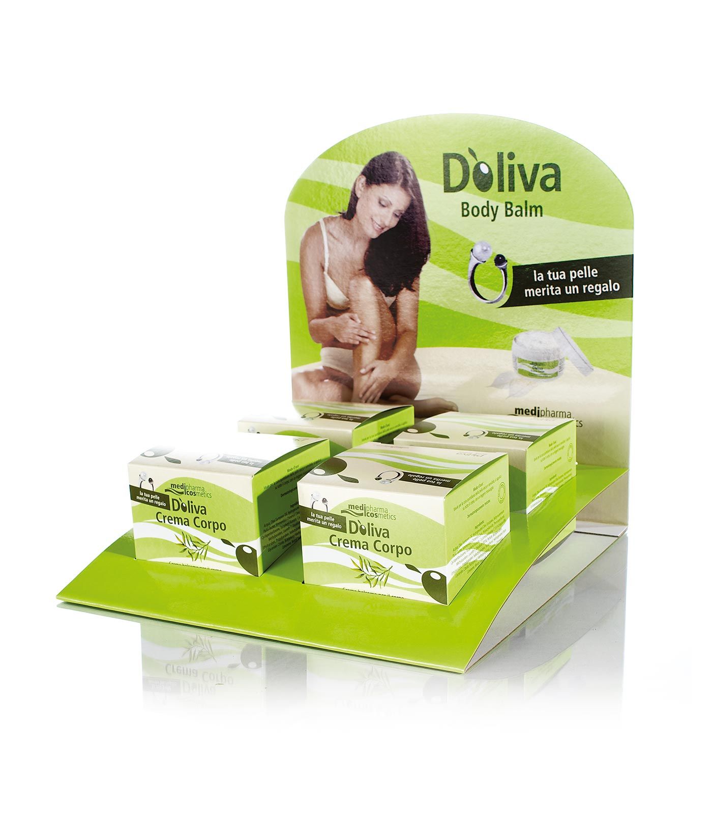 espositore da banco DOLIVA